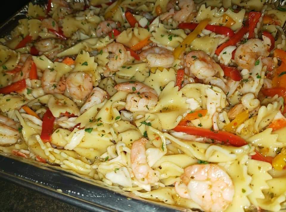 Shrimp/Crab Pasta Salad | GrillMaster